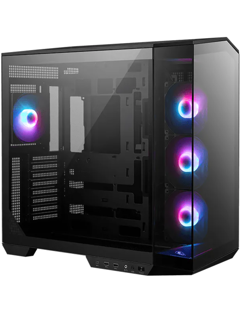 Геймърски компютър ION MAG PANO 100R PZ ARGB с процесор Intel Core i9-14900KS, видео карта GeForce RTX 5090 32GB GDDR7, RAM памет 64GB (2x32GB) DDR5 5600MHz, SSD 2TB M.2-2280 PCIe 4.0 NVMe 6000 MB/s / 5000 MB/s, водно охлаждане 360, Wi-Fi