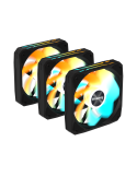 Комплект вентилатори GIGABYTE AORUS EZ CHAIN RVS FAN 120, 3x120mm ARGB 500-2200 RPM - GP-GBT EZRVSFAN1203 - 3
