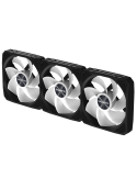 Комплект вентилатори GIGABYTE AORUS EZ CHAIN RVS FAN 120, 3x120mm ARGB 500-2200 RPM - GP-GBT EZRVSFAN1203 - 7