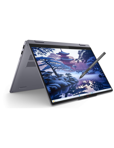 Лаптоп Lenovo IdeaPad 5 2-в-1, 14" WUXGA IPS Touch, Intel Core Ultra 7 255U, 16GB LPDDR5X, 1TB SSD, Windows 11 Home - 83KR001FBM