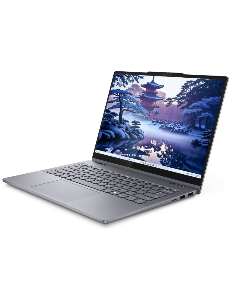 Лаптоп Lenovo IdeaPad 5 2-в-1, 14" WUXGA IPS Touch, Intel Core Ultra 7 255U, 16GB LPDDR5X, 1TB SSD, Windows 11 Home - 83KR001FBM