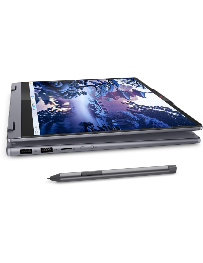 Лаптоп Lenovo IdeaPad 5 2-в-1, 14" WUXGA IPS Touch, Intel Core Ultra 7 255U, 16GB LPDDR5X, 1TB SSD, Windows 11 Home - 83KR001FBM