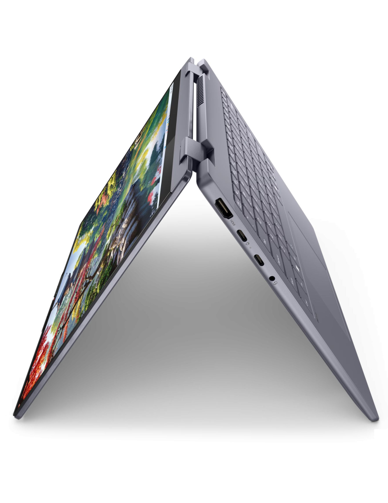 Лаптоп Lenovo IdeaPad 5 2-в-1, 14" WUXGA IPS Touch, Intel Core Ultra 7 255U, 16GB LPDDR5X, 1TB SSD, Windows 11 Home - 83KR001FBM