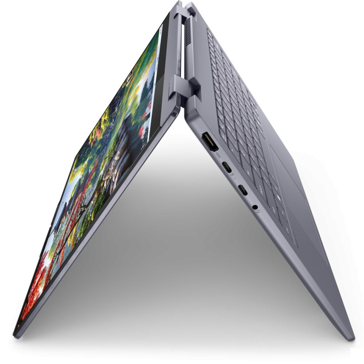 Лаптоп Lenovo IdeaPad 5 2-в-1, 14" WUXGA IPS Touch, Intel Core Ultra 7 255U, 16GB LPDDR5X, 1TB SSD, Windows 11 Home - 83KR001FBM