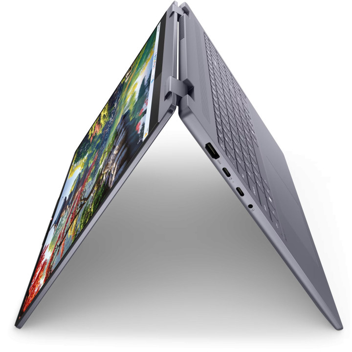 Лаптоп Lenovo IdeaPad 5 2-в-1 16IAL10, 16" WUXGA IPS Touch, Intel Core Ultra 7 255U, 16GB LPDDR5X, 1TB SSD, Windows 11 Home - 83
