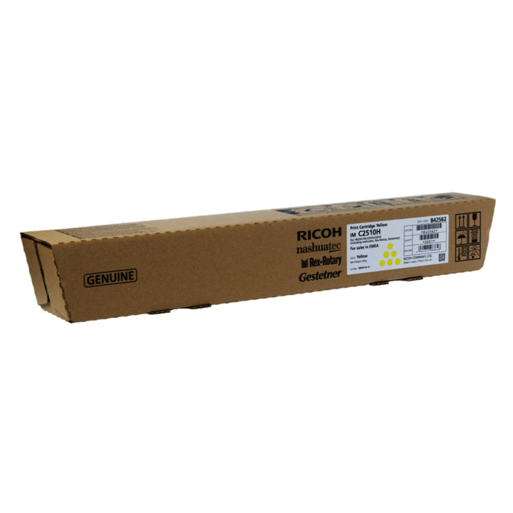 Тонер касета Ricoh IM C2010/C2510, Yellow, 18000 копия - RICOH-TON-IMC2510H-Y - 2