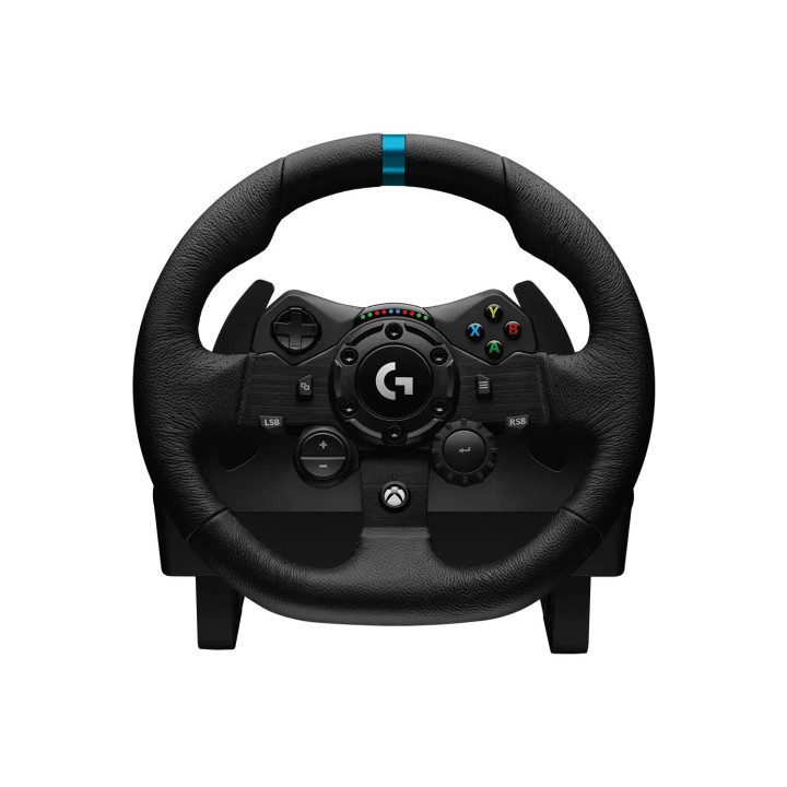 Геймърски волан LOGITECH G923 SE, със скоростен лост, черен, с кабел, USB, съвместим PC/Xbox - 991-000532 - 3