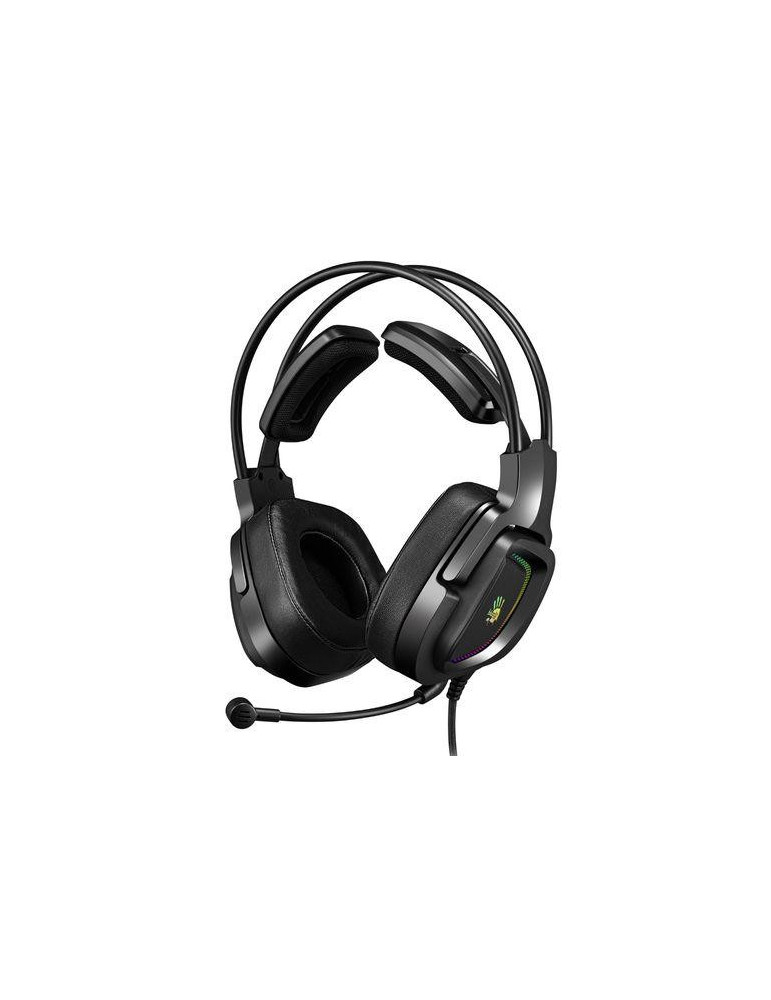Геймърски слушалки A4TECH Bloody G575, USB, 7.1, RGB, Микрофон, Черен