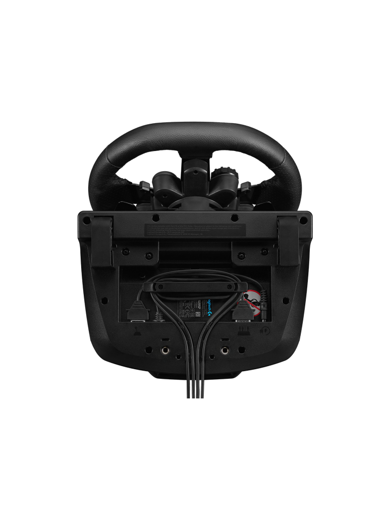 Геймърски волан LOGITECH G923, със скоростен лост, за PS4/PS5/PC, с кабел, USB, черен - 991-000531 - 8