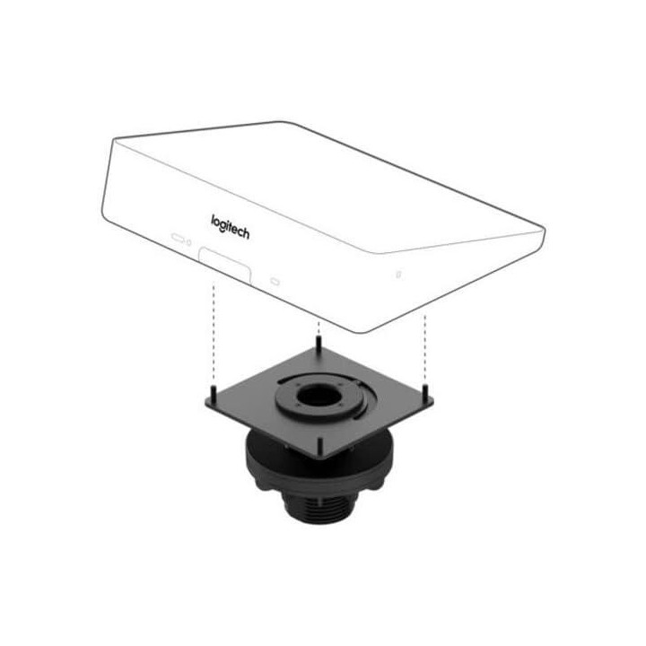 Поставка за таблет Logitech Tap Table Mount, За плот, 10.1", подвижна, макс. 4kg - 939-001811 - 2
