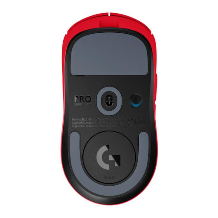 Безжична геймърска мишка Logitech G Pro X Superlight 2 SE, Червена - 910-007552 - 5