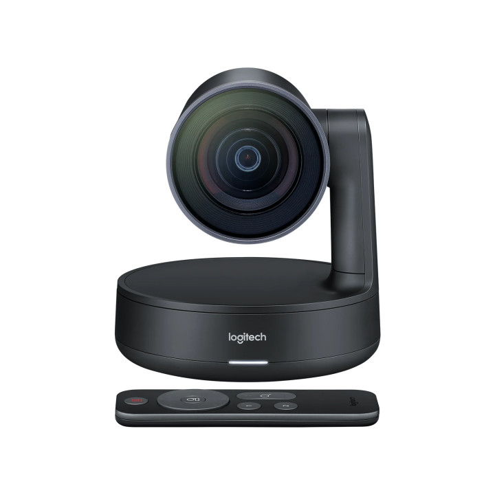 Видеоконферентна камера Logitech Rally PTZ, 4K Ultra HD, USB 3.0, Дистанционно управление - 960-001227 - 1