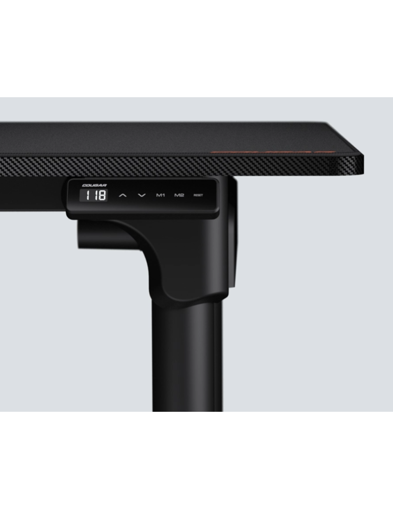 Геймърски бюро COUGAR E-GRAV 180 Electrical, 1800mm дълбочина, LCD дисплей, автоматична регулировка на височина - CGR-E-GRAV180 