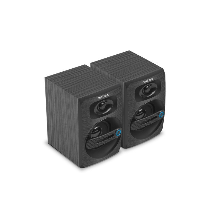 Колонки NATEC Cougar, 2x40mm, 6W, 80-20000Hz, USB-C/3.5mm - NGL-1641 - 4