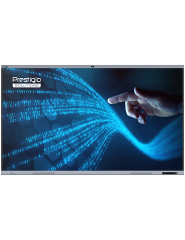 Интерактивен дисплей PRESTIGIO SOLUTIONS Multiboard 65" Light+ Gen 2, 65" 4K IPS мултитъч, ARM Cortex-A73/A53 2.2GHz, ARM Mali-G