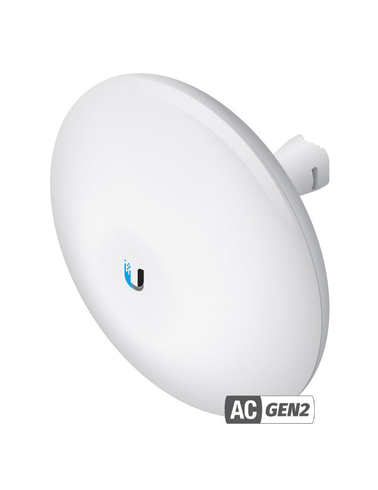 Антена Ubiquiti NanoBeam 5AC Gen2 NBE-5AC-Gen2, 5GHz, 19 dBi, Външна, Pole Mount - 1