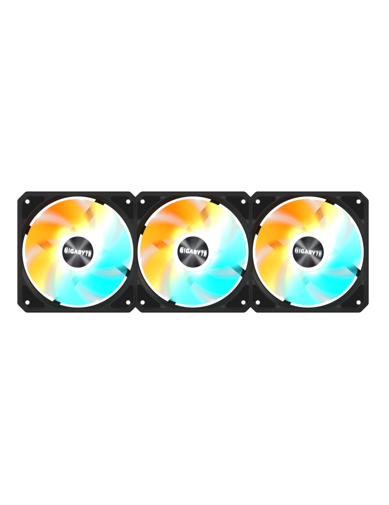 Комплект вентилатори GIGABYTE AORUS EZ CHAIN FAN 120, 120x120x25mm ARGB 3-Pack - GP-GBT EZFAN1203 - 5