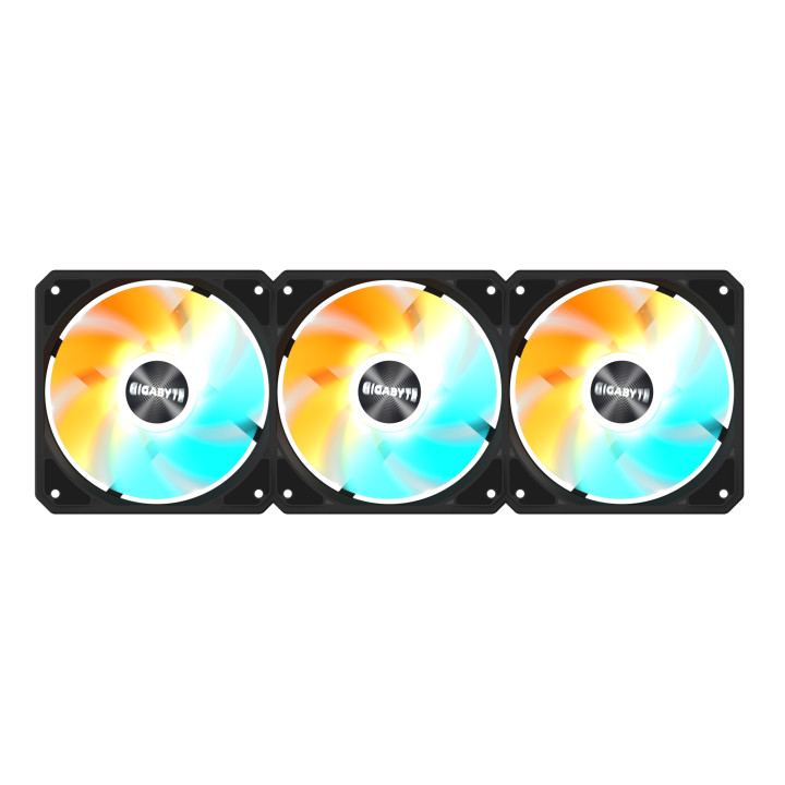 Комплект вентилатори GIGABYTE AORUS EZ CHAIN FAN 120, 120x120x25mm ARGB 3-Pack - GP-GBT EZFAN1203 - 5