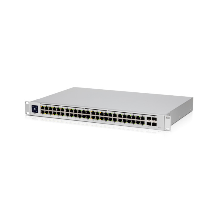 Управляем комутатор Ubiquiti UniFi Switch USW-48-POE, 48x 1Gbps портове, 4x SFP слота, PoE поддръжка - 1
