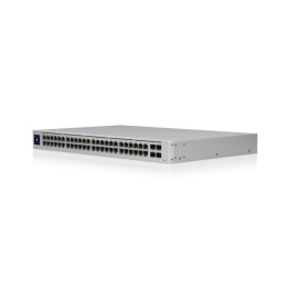 Комутатор Ubiquiti USW-48, 48x Gigabit портове, 4x SFP портове, 52Gbps пропускливост - 1