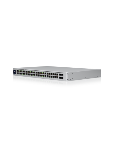Комутатор Ubiquiti USW-48, 48x Gigabit портове, 4x SFP портове, 52Gbps пропускливост - 1