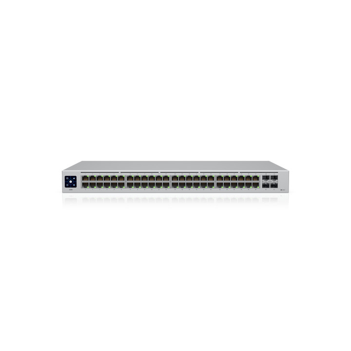 Комутатор Ubiquiti USW-48, 48x Gigabit портове, 4x SFP портове, 52Gbps пропускливост - 3