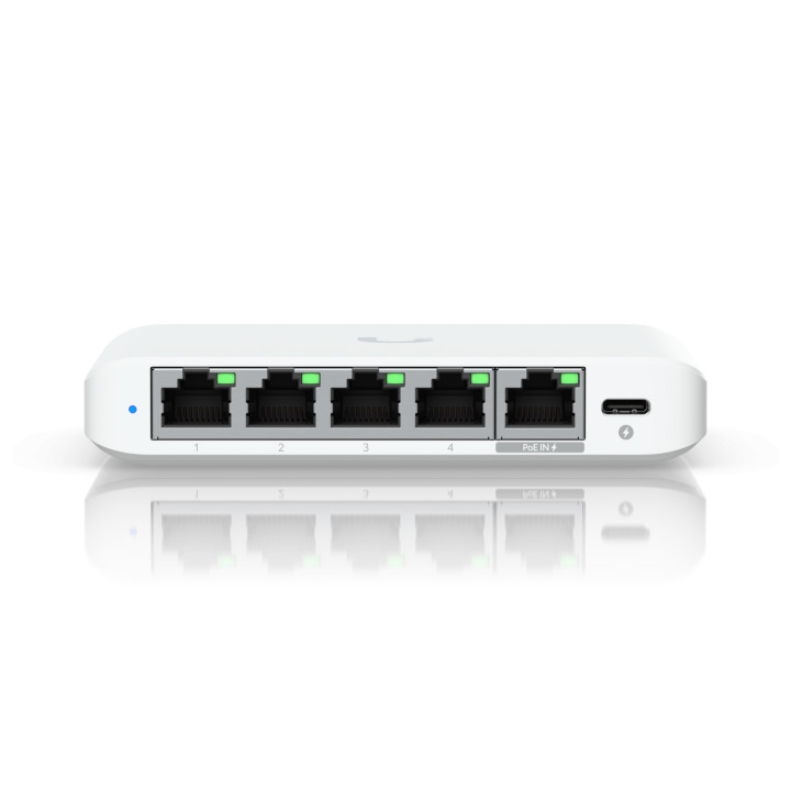 Desktop комутатор Ubiquiti UniFi Flex Mini 2.5G, 5 порта 2.5 GbE - USW-Flex-2.5G-5 - 3