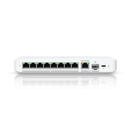 Мрежов комутатор Ubiquiti UniFi Switch Flex 8 2.5G, 8-портов Gigabit, 2.5G/1G/100M/10M, Пасивно охлаждане - USW-FLEX-2.5G-8 - 1