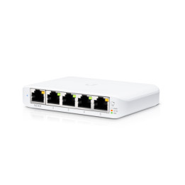 5-портов управляем Gigabit комутатор Ubiquiti UniFi USW-Flex-Mini, 10 Gbps Switching Capacity, 5 Gigabit Ethernet портове - 1