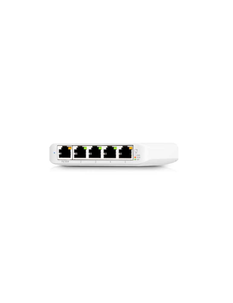 5-портов управляем Gigabit комутатор Ubiquiti UniFi USW-Flex-Mini, 10 Gbps Switching Capacity, 5 Gigabit Ethernet портове - 3