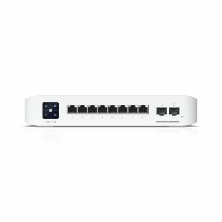 Мрежов комутатор Ubiquiti UniFi Switch USW-Pro-8-PoE, 8 порта, PoE 120W, 88 Gbps - 1