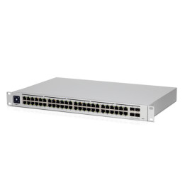 Мрежов комутатор Ubiquiti UniFi Switch Pro 48, 48x Gigabit RJ45 + 4x SFP+ 10G, 176 Gbps, управляем - USW-Pro-48 - 1