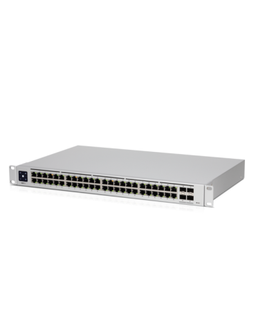 Мрежов комутатор Ubiquiti UniFi Switch Pro 48, 48x Gigabit RJ45 + 4x SFP+ 10G, 176 Gbps, управляем - USW-Pro-48 - 1
