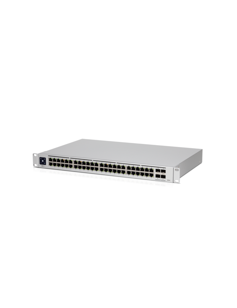 Мрежов комутатор Ubiquiti UniFi Switch Pro 48, 48x Gigabit RJ45 + 4x SFP+ 10G, 176 Gbps, управляем - USW-Pro-48 - 1
