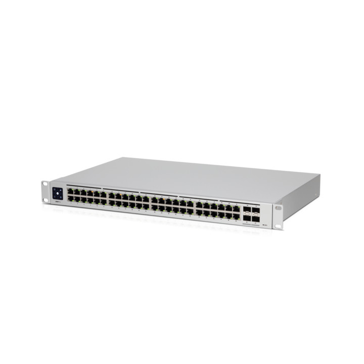 Мрежов комутатор Ubiquiti UniFi Switch Pro 48, 48x Gigabit RJ45 + 4x SFP+ 10G, 176 Gbps, управляем - USW-Pro-48 - 1