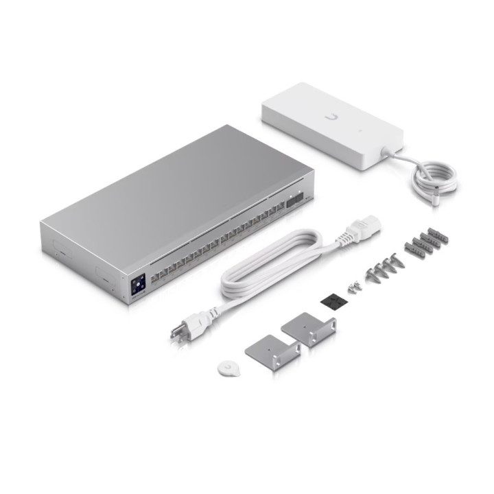 Мрежов комутатор Ubiquiti UniFi Switch Pro Max 16 PoE, 16 Gigabit портa, PoE+, 84 Gbps - USW-Pro-Max-16-PoE - 5
