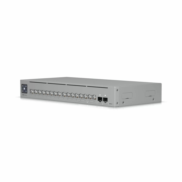 Мрежов комутатор Ubiquiti UniFi Switch Pro Max 16, 16x 1GbE порта, PoE, 42 Gbps пропускливост - USW-Pro-Max-16 - 2