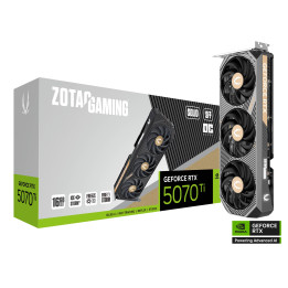 Видео карта ZOTAC GAMING RTX 5070 TI Solid SFF OC 16GB GDDR7, 256 bit - ZT-B50710J3-10P - 1