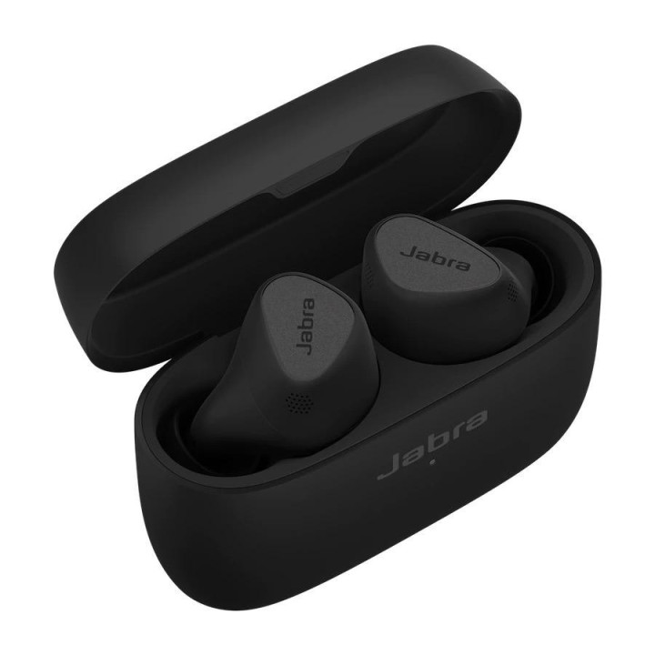Bluetooth слушалки Jabra Elite 5 Titanium Black - 100-99181000-60