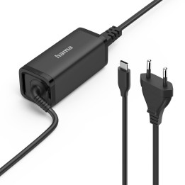 Зарядно устройство HAMA, USB-C PD GaN, 65W 5-20V - HAMA-200023 - 1