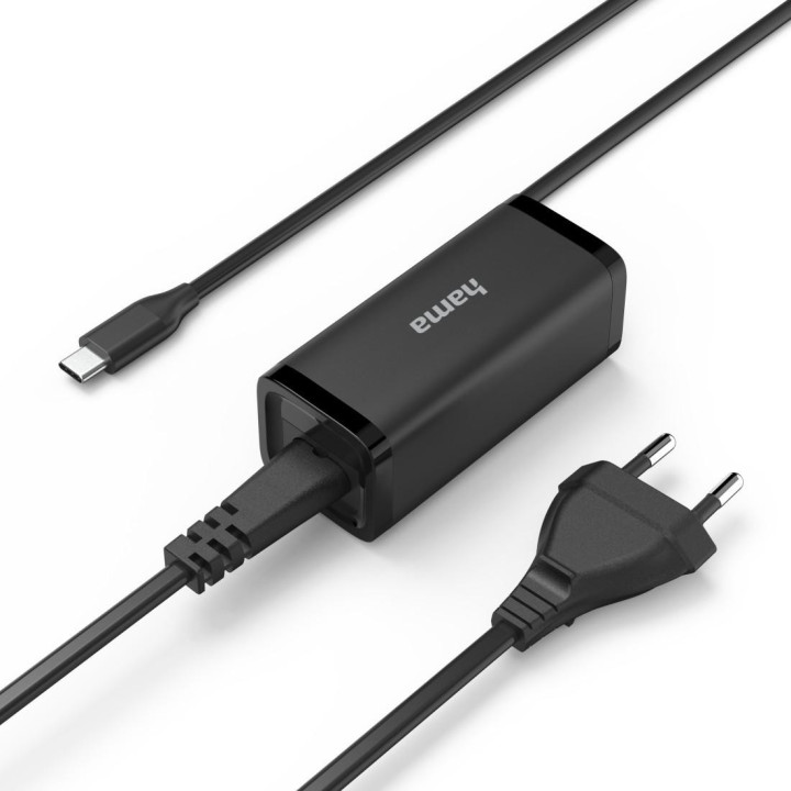 Зарядно устройство HAMA, USB-C PD GaN, 65W 5-20V - HAMA-200023 - 3