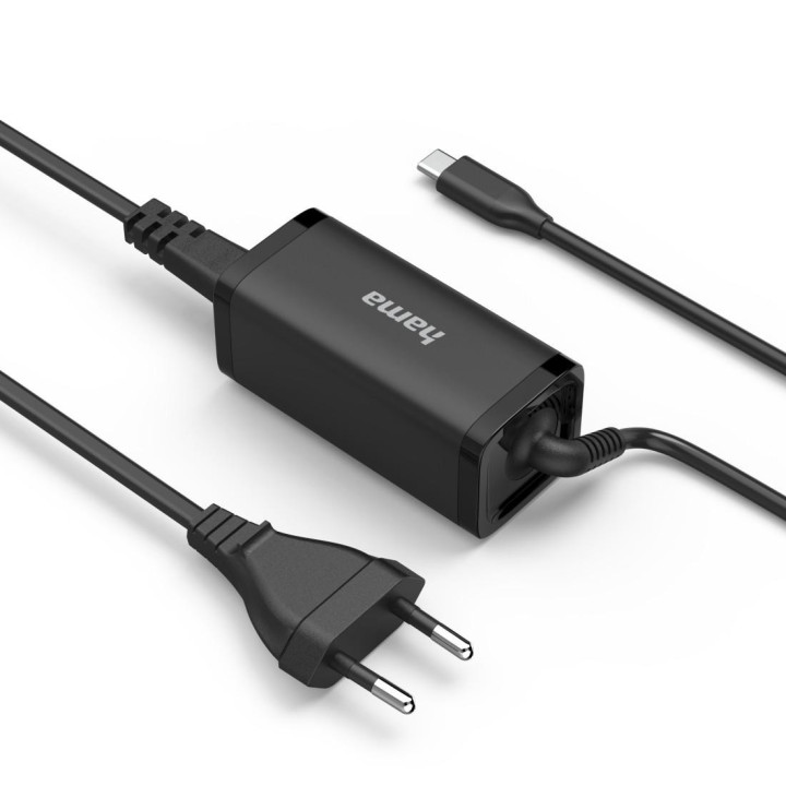 Зарядно устройство HAMA, USB-C PD, 45W, GaN, 5-20V - HAMA-200022 - 2