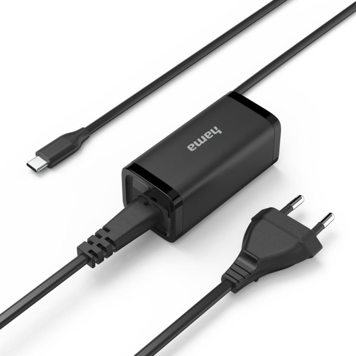 Зарядно устройство HAMA, USB-C PD, 45W, GaN, 5-20V - HAMA-200022 - 3