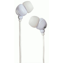 Слушалки  MAXELL PLUGZ , In-Ear, Бял - ML-AH-PLUGZ-WHITE