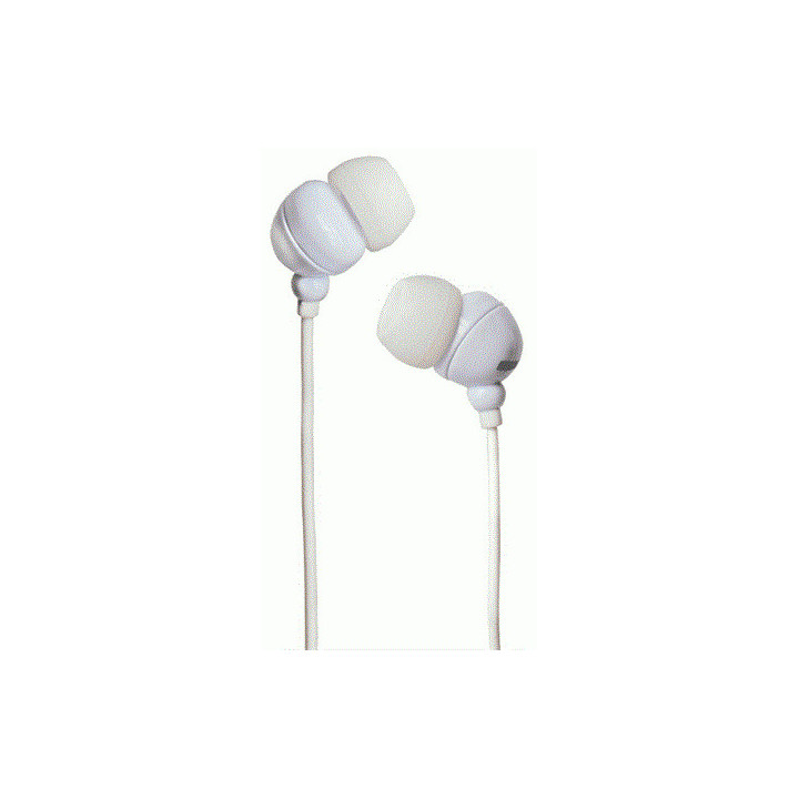 Слушалки  MAXELL PLUGZ , In-Ear, Бял - ML-AH-PLUGZ-WHITE
