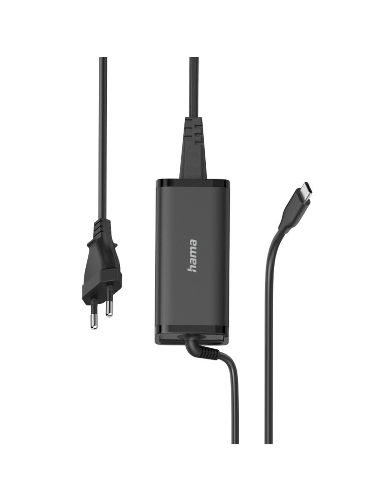 Компактно зарядно устройство HAMAHAMA, USB-C, GaN, 100W, 5-20V - HAMA-200024 - 4