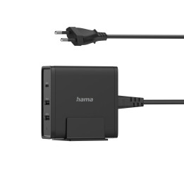 Зарядно устройство HAMA, 3 порта USB-C/USB-A, 65W PD, 5-20V - HAMA-200017 - 1
