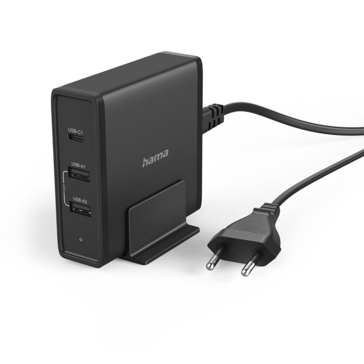 Зарядно устройство HAMA, 3 порта USB-C/USB-A, 65W PD, 5-20V - HAMA-200017 - 2