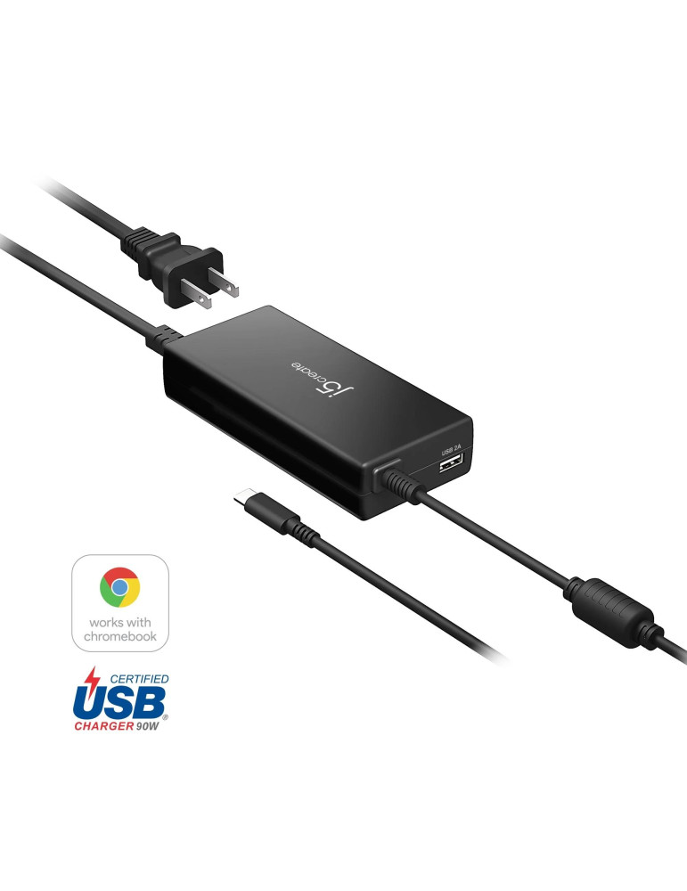 Зарядно j5create JUP2290C, 100W, USB-C - 3