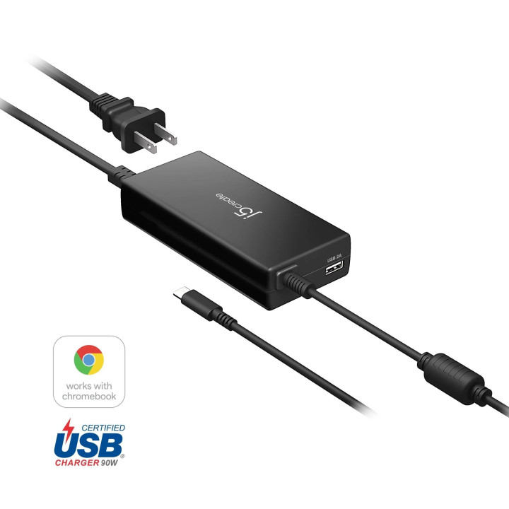 Зарядно j5create JUP2290C, 100W, USB-C - 3
